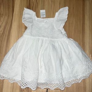 Baby white dress